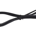 Black power cord for RSM15A 1400W 2 Way Active Powered Stage Floor Monitor with standard plug and connector.