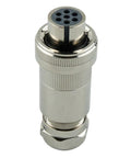 Rock Solid 7 Pin Proportional Valve Connector Working Dead Nuts Right With Rexroth Moog Parker And Atos Hydraulic Valves, heavy duty design, full metal housing.