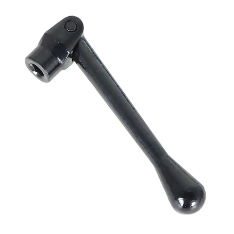Rugged 3 Inch Milling Vise Without Base For Drill Press And Milling Machine Heavy Duty Cast Iron Jaw Holder Built Like A Tank With Zero Fluff Durability And Bad Ass Grip For Serious Shop Projects handle view, black finish, robust design.