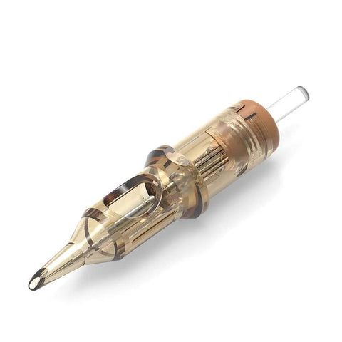 Pro Grade 50Pcs Tattoo Cartridges Needles 12 Standard 15RM Disposable Supply Curved Magnum close-up view