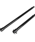 Extended Length Auger Bit Set For Drilling Deep Holes With Ease, Thirty To Fifty Centimeter Extension, black metal shafts