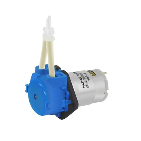 Adjustable 12 Volt 5 Watt Peristaltic Dosing Pump With Automatic Motor Control For Precise Liquid Metering And Chemical Handling Safe For Sensitive Industrial Applications Reliable Performance