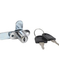 7 Shaped Double Door Lock For File Cabinets And Mailboxes Zinc Alloy Hardware Heavy Duty Secure Storage includes two keys