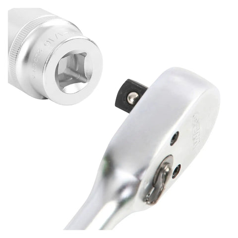 1-1/16 Inch SAE Socket 6 Point With Thin Wall Design For Tight Spots Knurling Optimized For Best Finger Grip Deep Marking