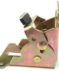 Side view of a metal Folding Hinge for Furniture With Self Locking Mechanism, 90 Degree and Zero Degree Adjustable, for tables and cabinets.