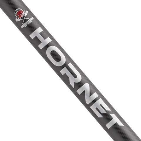 Close-up of Sting Plus Dragon Boat Paddle Turtle Design, Adjustable Carbon Fiber Shaft, showing detailed texture and 'Hornet' branding.