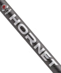 Close-up of Pink Dragon Boat Paddle With Adjustable Carbon Fiber Blade, Clamp Adjustable, IDBF Approved, Lightweight 20 Oz Sting Pro Paddle shaft