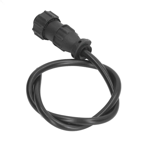 MIG Welding Trigger Connector 4 Pin Plug With Wire For Spool Gun Interface coiled view showing compact design