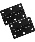 Rotating Concealed Hinges For Doors And Cabinets, Black Interior Small Shutter Hinge Set, 2 Pack, heavy duty, black iron hinges