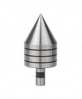 Heavy Duty Taper Pin Lathe Center With Rotating Conical Point For Woodturning Projects Shop Hardware Machine Tool Maintenance Straight Shank 12mm Alloy Steel Finish, metallic taper pin.