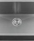 2920S Single Bowl Stainless Steel Kitchen Sink, 16-Gauge, Three Quarter Inch Radius Corners, Durable 304 Grade Construction