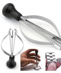 Close-up of a Stainless Steel Precision Watch Repair Tool Set with Needle Puller Pin Remover and Extractor for fine timepiece maintenance