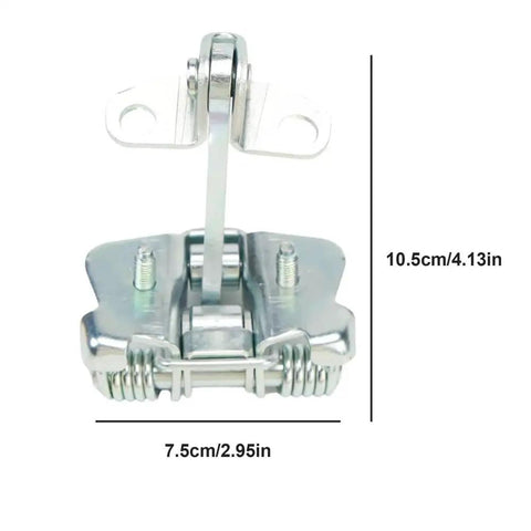 Door Hinge Check Strap Kit For Front Left And Right Doors Saxo Compatible OEM 9181-C2 Heavy Duty Metal and ABS Hinge