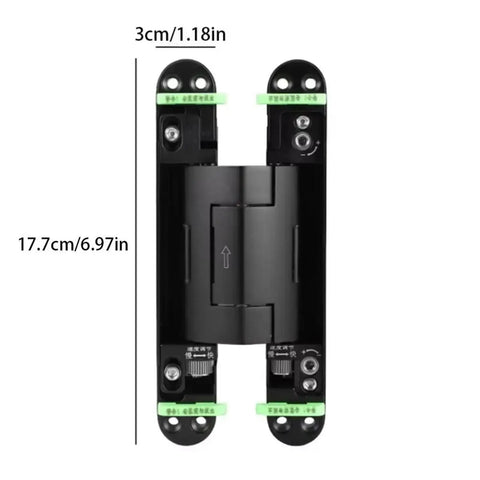 Premium Top Notch Heavy Duty Hydraulic Cabinet Hinge With Slick Folding Mount Self Closing Door Hardware For Furniture Silently Glides Dead Simple Setup Style E 177Mm Pro Grade Match; dimensions shown 3cm x 17.7cm.