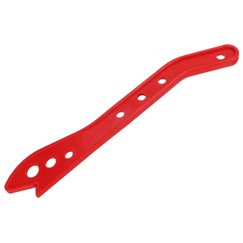 Red push stick from ABS Table Saw Push Block And Push Stick Set For Woodworking Pro Grade Durable Safety Block With Narrow Cut Control ABS Body