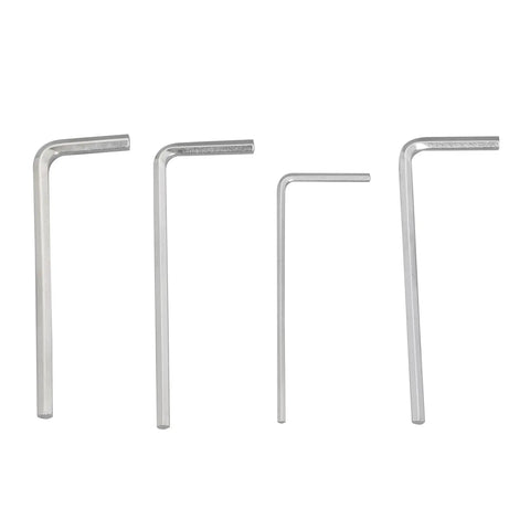 Beefy Stainless Steel Metric Bolts And Nuts Set M2 M3 M4 M5 With Flat Washers And Lock Washers, Precision Threaded Fasteners For Electronics, Machinery, And DIY Projects, High Hardness, Corrosion Resistant, Long Lasting, 4 stainless hex keys