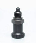 Rock Solid M12 Indexing Plunger Pin Embedded Threaded Positioning Pin with Dead On Segmentation Grip view from the front