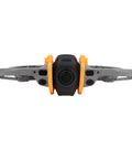 Front view of Orange Gimbal Bumper Guard for Avata 360 Drone Gimbal Camera Protector and Lens Shield high hardness plastic cover.