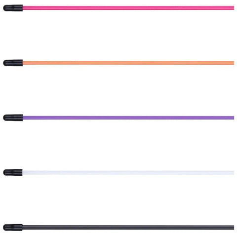 Five Pack Multicolor Plastic Antenna Tube With Cap For RC Cars And Boats 2.4G Receivers Keep Your Antenna Safe And Protected Durable Tube