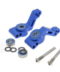 Beefed Up Alloy Rear Stub Axle Carriers For Traxxas 1/10 2WD Slash Stampede Rustler Bandit, CNC Machined 6061 T6 Aluminum, Anodized Finish, Pair