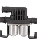 Heavy Duty Bmw Water Heater Control Valve Featuring Dual Solenoid Hvac Coolant Flow Regulator No Sweat Swap For E39 E53 Range Rover And 5 Series Slick Setup, top view.