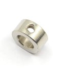 Shaft lock collar, 8mm bore, stainless steel, with set-screw