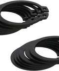 External Retaining Ring Set 20 Pcs In 58, 60, 62, 65, 68 Mm, 65Mn Spring Steel, Black Plated, High Temp Resistant Snap Circlip Kit
