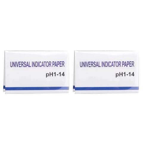 All Purpose PH Test Strips Kit Two Pack With Control Card 1 To 14 Range Litmus Paper For Water Cosmetics And Soil Easy Color Code