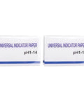 Complete 160 Strip PH Test Paper Kit 1 To 14 Range For Water Soil And Cosmetics packs showing pH 1-14 indicator paper label