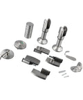 Heavy Duty Restroom Privacy Locks Hinges Kit For Public Partitions With Corner Codes And Partition Hardware Durable Fittings