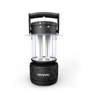 Black Ultra Bright LED Camping Lantern with 300 Lumens Battery Powered Water Resistant Emergency Light for outdoors.