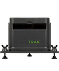 Front view of ST Max Launch Monitor And Protective Shield Bundle With Dual Radar And Photometric Precision Speed Training in grey