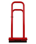 Dual Stage Hand Seamer for Standing Seam Roofing Quickly Bends 90 Degrees and Seals 180 Degrees tool with anti-slip grip, front view.