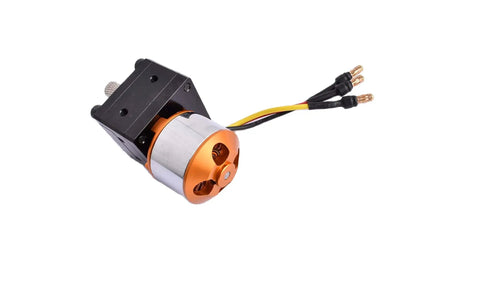 Alloy Mini Hydraulic Oil Pump With Brushless Motor For 1/12 And 1/14 RC Excavators, Bulldozers, Trailers, Cars And Trucks Parts, close-up
