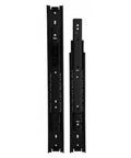 Heavy Duty Ball Bearing Drawer Slides With Cold Rolled Steel Bottom Mount Hardware Black Finish 1 Pair Ultra Smooth Movement