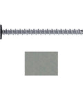 Self Starting Hex Washer Head Metal Roofing Screws With EPDM Washer Three Inch Length One Quarter Inch Hex Shank Painted