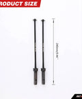 Arrma One Fifth Kraton Outcast Eight S EXB Driveshaft Upgrade Alloy Steel 60 Percent Harder Front And Rear Driveshafts Replaces ARA310926 Two Piece Set For Beefier RC Truck Performance, 240mm size