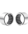Top-Notch Deep Groove Ball Bearings Set For Radial Load, High Precision And Smooth Quiet Operation, Two Bearings in Silver Finish