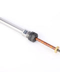 6mm Steel Mandrel Kit For Pen Woodturning With Bushing, Taper And Straight Shanks, Fits Lathe With Collet Or Chuck