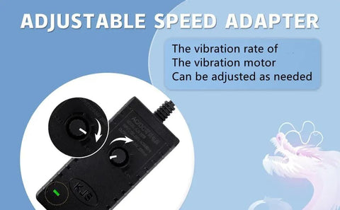 Adjustable speed adapter for Beast 24V DC Vibration Motor 3800 RPM Heavy Duty Compact Unit With Double Eccentric Wheel Rugged Plastic Shell