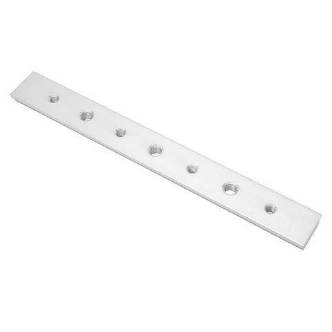 Heavy Duty Aluminum T Slot Miter Track Jig For Woodworkers, Smooth Sliding 200mm Guide System, aluminum guide bar with mounting holes