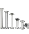Top Shelf 100 Piece M3 And M4 Chicago Binding Bolts Crafted From Gnarly 304 Stainless Steel Smooth Threads for crafting.