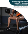 4 Pack Shock Absorber Rubber Ring Pads For Fitness Equipment Non Slip Wear Resistant Feet Bumpers To Reduce Vibration