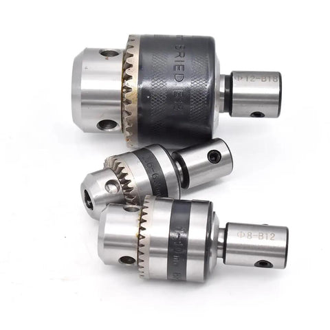 Light Duty Drill Chuck Set With Arbor Adapter For B10 B12 B16 B18, A Flexible Chuck Kit For Quick Bit Changes And Wide Range Drilling