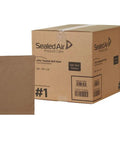 Box and single envelope of Padded Shipping Mailers Self Seal Heavy Duty Recycled Cushioned Envelopes Pack of 100 Size Seven Point Two Five By Twelve Inches Kraft Brown For Secure Easy Open Shipping Protection