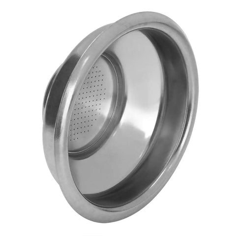 58mm Stainless Steel Espresso Filter Basket Bottomless Portafilter For Semi Automatic Coffee Machines With Single And Double Dose Options