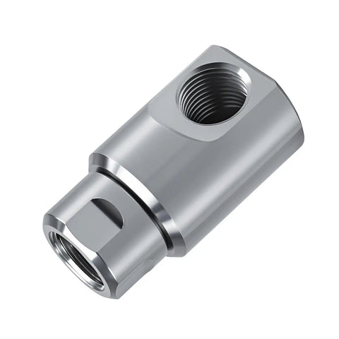 Half Inch Stainless Steel High Pressure Hose Reel Swivel Fitting Joint Heavy Duty With Grease Fitting And Ball Bearing Swivel Mechanism Leak Proof Half Inch NPT Thread Built For Tough Jobs And Real World Use, stainless swivel joint