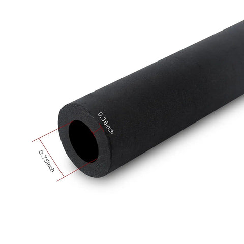 Pipe Insulation Tubing 1 Inch Outer Diameter By 3 Eighth Inch Wall 6 Foot Length Heat Preservation Insulated Sleeve For Hot And Cold Water Lines