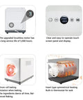 Top Shelf Automatic Electric Coffee Bean Roaster Machine With Hella Fast Rolling Stir Fry For Home Nuts And Peanuts Featuring Solid 90 Min Timer and precise display panel.