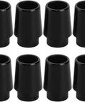 12 Pcs Black Golf Ferrules For 0.355 Inch Tip Irons And Shaft Sleeves Universal Fit Shaft Adapter For Golf Club Shafts